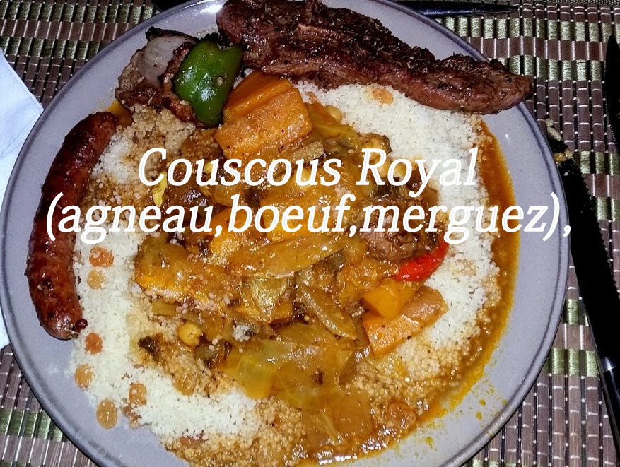 Couscous Royal (agneau, Bœuf, Merguez) | Manuella Cuisine